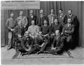 Cape Town, 21 October 1902. Conference of District Clerks of the CGR Engineer's Department.