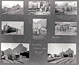 Pietermaritzburg, 1925. Collage of images taken at the erection shops. SEE P3007 no 7