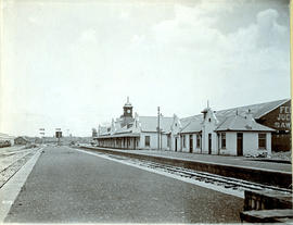 Johannesburg, 1915. View of new Braamfontein station towards the west. SEE P0498