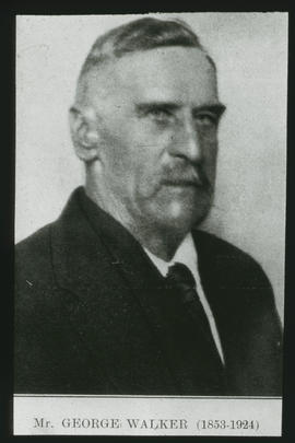 George Walker 1853 - 1924, co-discoverer of gold in Johannesburg.