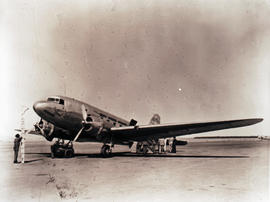
SAA Douglas DC-3 ZS-AVJ 'Paardeberg'.
