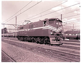 "Johannesburg, 1970. SAR Class 6E No 1227 in Braamfontein yard."