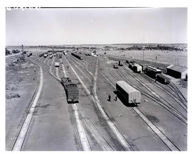 "Kroonstad, 1940. Gunhill station yard."