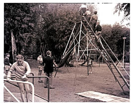 "Aliwal North, 1963. Playground at hot spring resort."