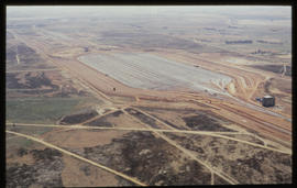 Bapsfontein, October 1984. Aerial view of Sentrarand marshalling yard. [T Robberts]