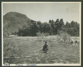 Worcester, 1952. Trout fishing.
