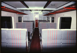 Interior of Metroblitz train.
