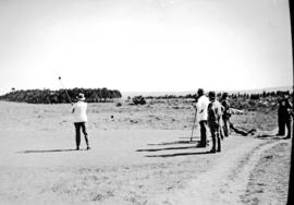 Port Elizabeth, 1929. Golfing.