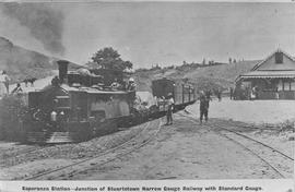 Scottburgh district. SAR Class NG3 of the Stuartstown Railway at Esperanza station.