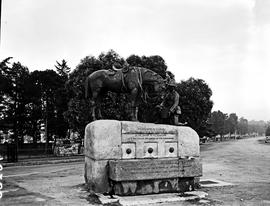 Port Elizabeth, 1939. Horse memorial.