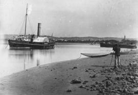Durban, after 1883. The second tug 'Forerunner' which arrived on 6 April 1874.