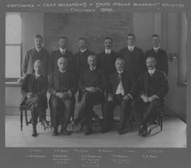 December 1909. Conference of chief accountants of South African government railways.