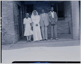 Pietermaritzburg, 1946. Wedding group.