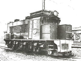 SAR Class DS1 diesel-electric shunt locomotive built by AEG in 1939. Built as D138 but later renu...