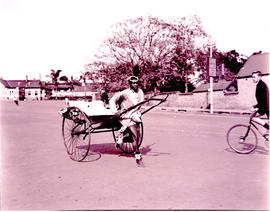 "Pietermaritzburg, 1942. Rickshaw."