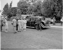 Swaziland, 25 March 1947.  Royal family welcomed.