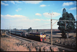 
Trans-Karoo Express in open country.
