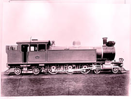CSAR Class F No 260 built by Vulcan Foundry Co No's 1908-1915 in 1904, later SAR Class F No 78. I...