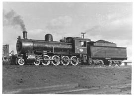 Bloemfontein. Class 8D No 1223 superheated with inside admission piston valves.
