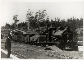 Umsindusi Station. Unidentfied NGR 'Hendrie B' later SAR Class 1.