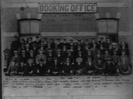 Pretoria, 1905. Station staff.