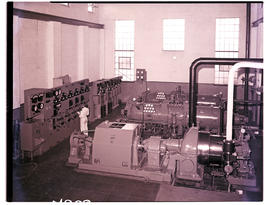 "1952. Interior of power station."