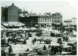 Johannesburg, circa 1890. Market Square.