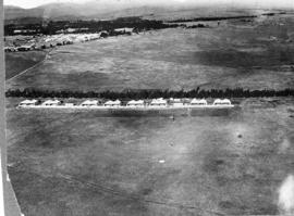 Pretoria, 1931. Airport. Aerial view of Zwartkop Air Force Base (AFB) Pretoria. Later known as Sw...