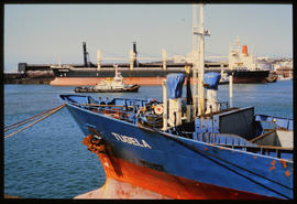 Port Elizabeth, 1985. 'Tugela' in Port Elizabeth Harbour.