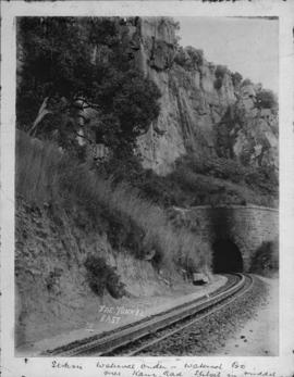 Waterval-Boven. The eastern portal of the train tunnel on the original NZASM railway alignment.
