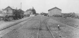 Coerney, 1895. Station buildings. (EH Short)
