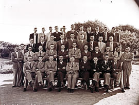 Kroonstad Railway Training College, March 1954. Railway police.