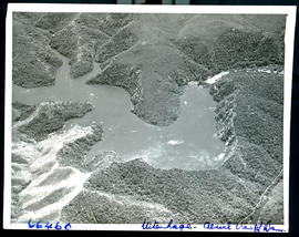 "Uitenhage district, 1957. Aerial view of Groendal dam."