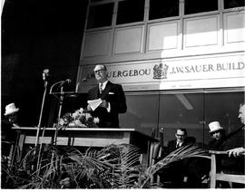 Kimberley, 16 July 1964. Opening of the JW Sauer building.