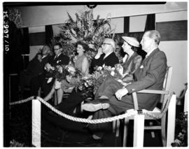 Durban, 24 November 1955. Guests at the opening of Louis Botha Airport.