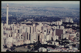 Johannesburg. Aerial view over Hilbrow.