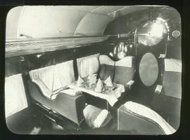 Interior of Handley Page HP.42 'Hannibal' aircraft.