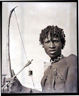 Namibia, 1937. Young Heigum Bushman.