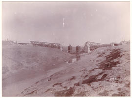 Circa 1900. Anglo-Boer War. Duvels Spruit bridge.
