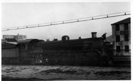 Cape Town, September 1945. SAR Class 19C No 2436 at Woodstock.