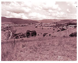"Waterval-Boven, 1970. Town in the distance."