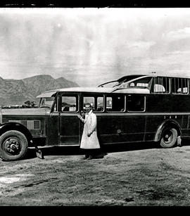 Hermanus, 1927.  SAR Observation bus, built on a White Motor Company chassis.