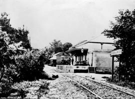 Cape Town, circa 1864. Newlands station.