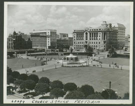 Pretoria, June 1954. Church Square.