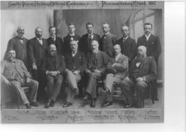 Pietermaritzburg. March 1897. South African railway officers' conference.