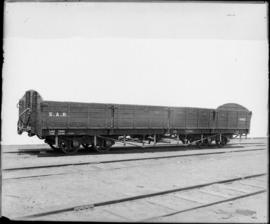 SAR type D-2 No 4143 wooden drop side wagon.