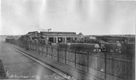 Keetmanshoop, South-West Africa, 1914/15. Railway workshops. (EH King Papers. King served in the ...