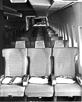 
SAA Boeing 747 interior.
