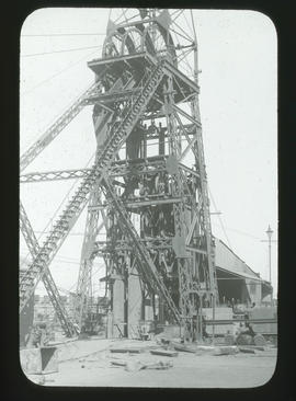 Kimberley. De Beers mine shaft.