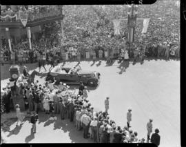 Cape Town, 17 February 1947. Royal cavalcade.